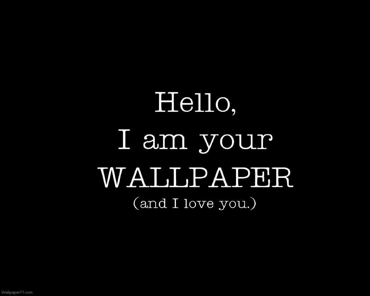 I am Your Wallpaper, 1280x1024 pixels, Wallpaper tagged Fun