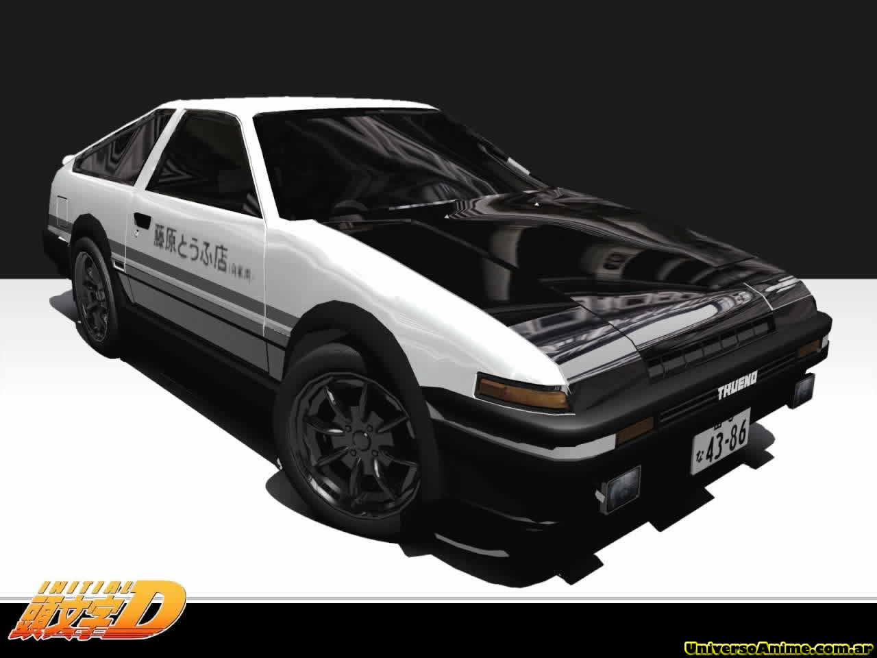 Initial D Anime 10252 Widescreen. Areahd