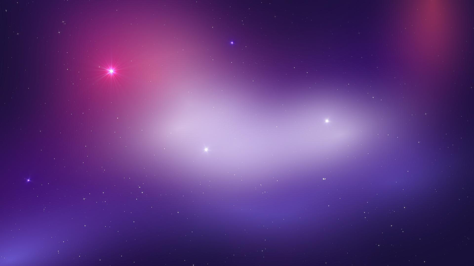 Cool Abstract HD Wallpaper Purple Galaxy
