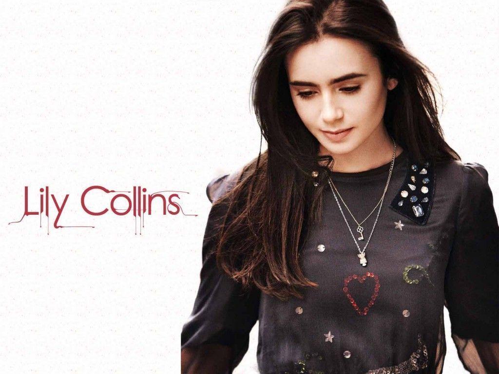 Lily Collins Wallpaper of Lily Collins