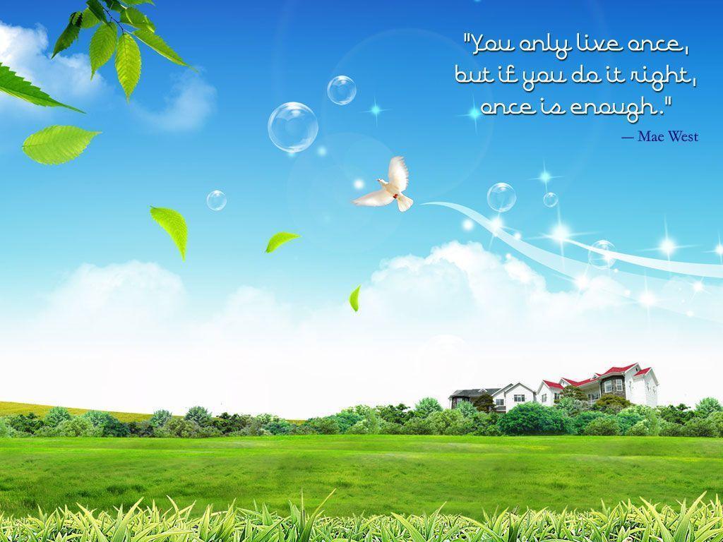 Quotes For > Life Quotes Wallpaper For Desktop