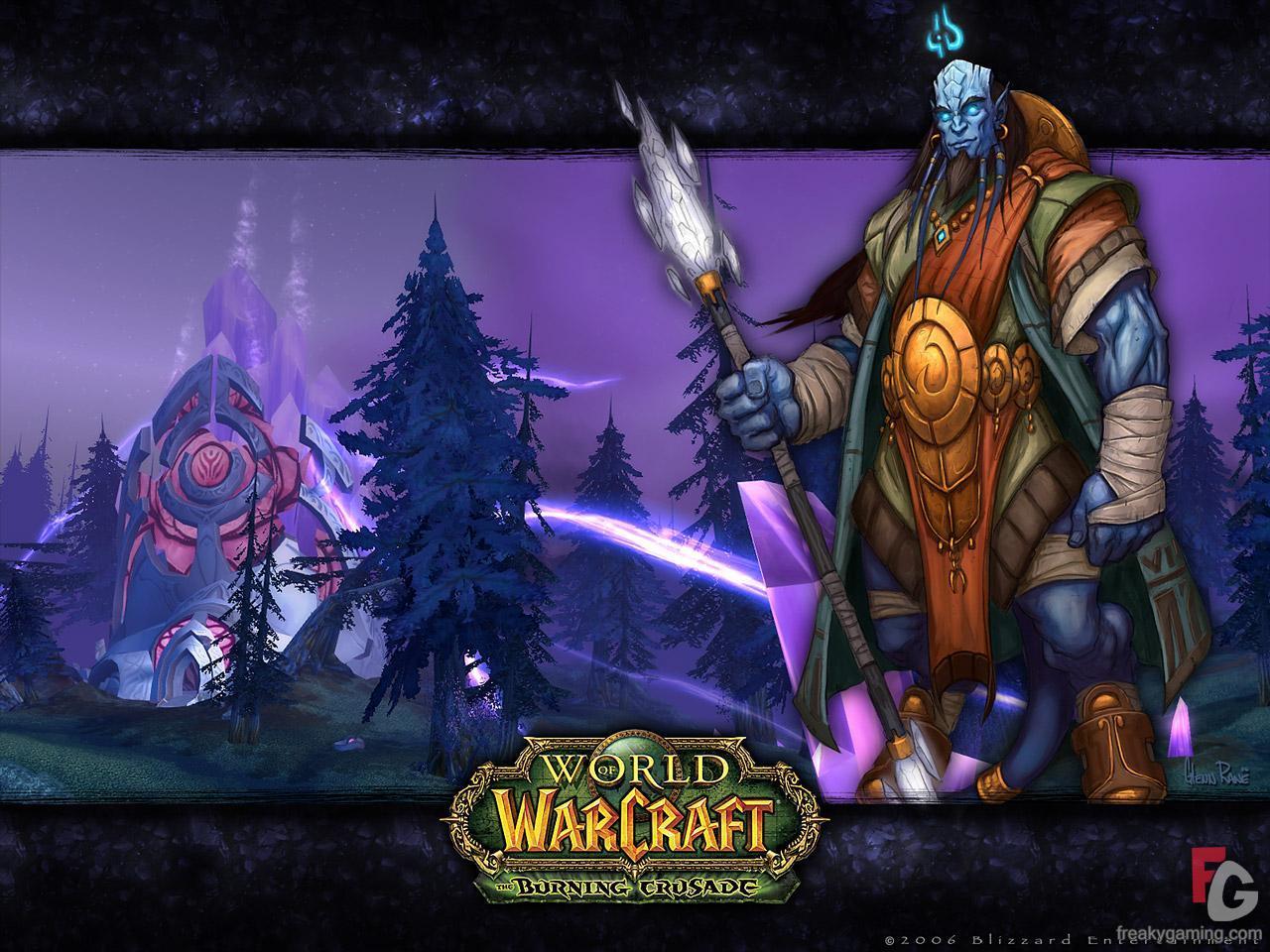 World Of Warcraft: The Burning Crusade Draenei Wallpaper