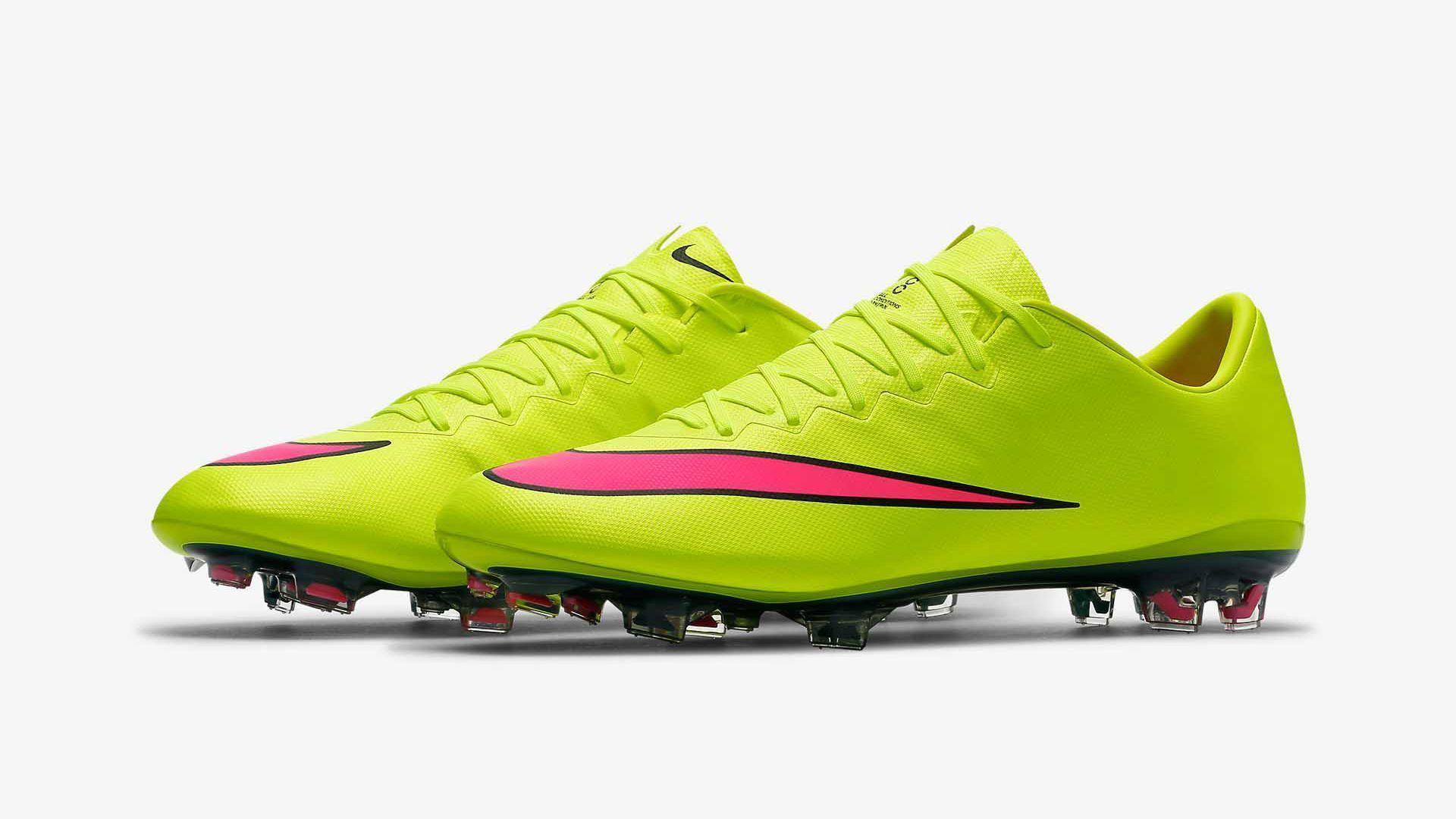 Volt Nike Mercurial Vapor X 2015 Soccer Cleat Wallpaper Wide or HD