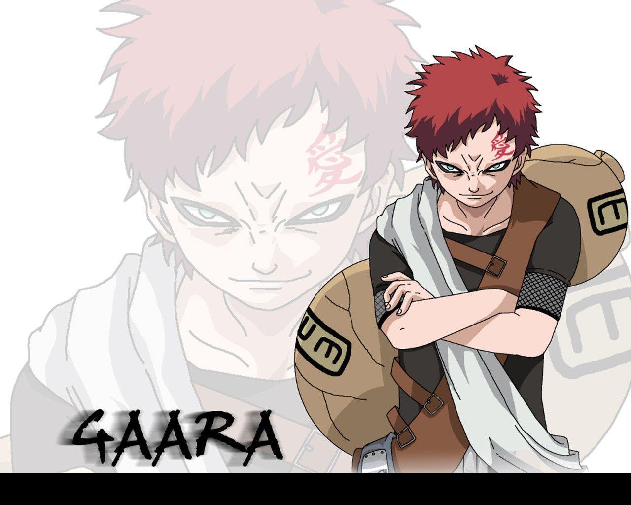 Gaara of the Desert HD Wallpaper. Wallpaper desktop, Free