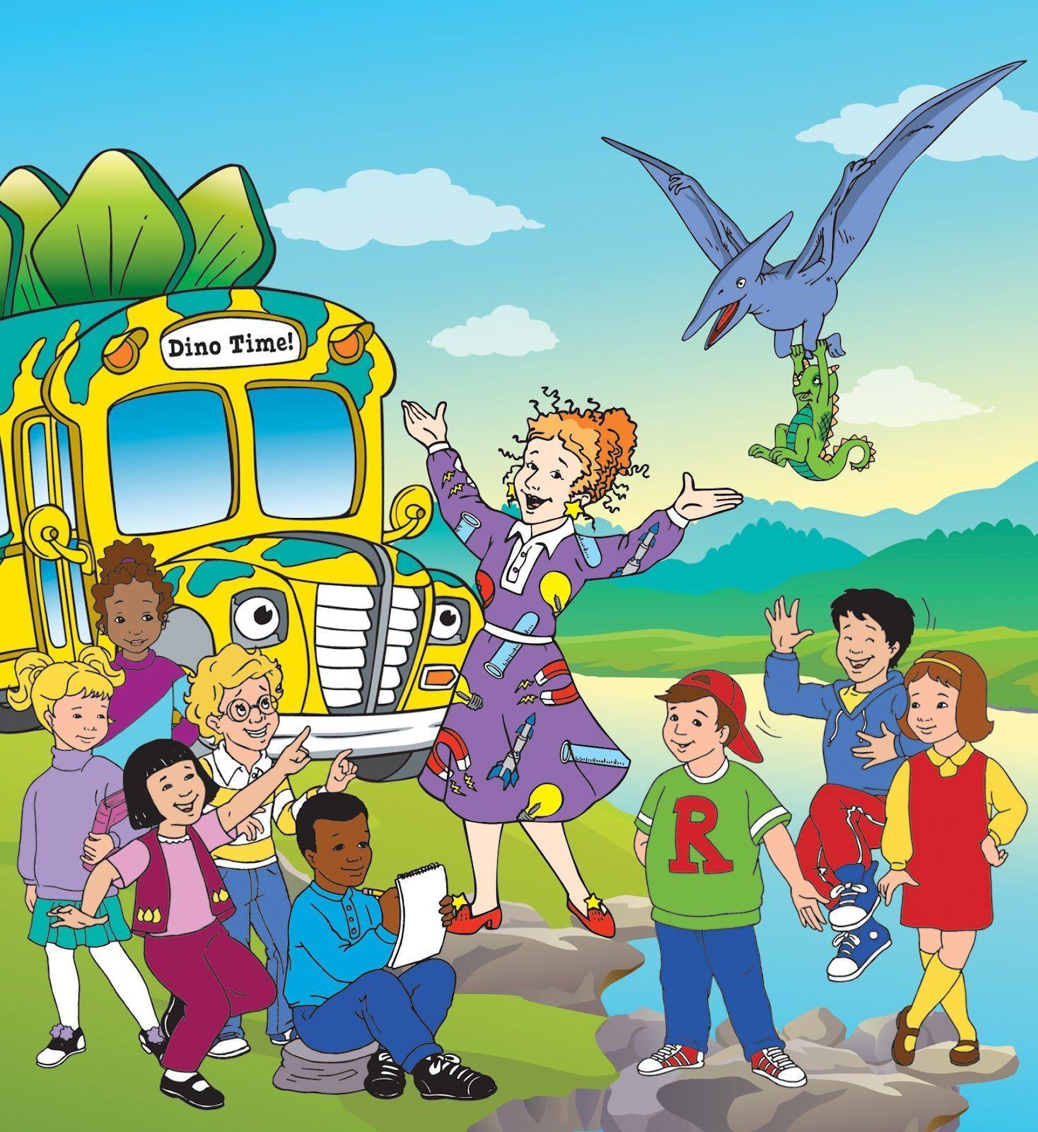 The Magic School Bus wallpaper. Cartoons HD Wallpaper