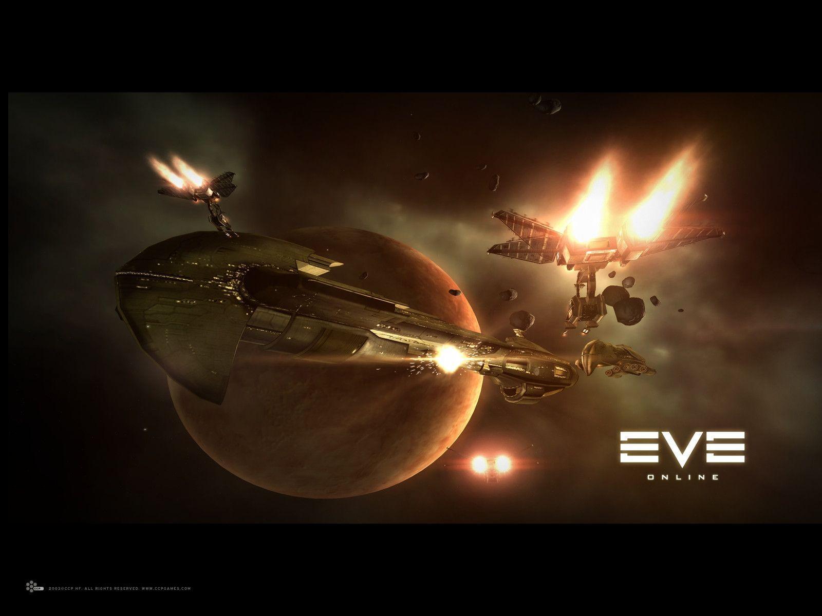 Eve online ships desktop PC and Mac wallpaper