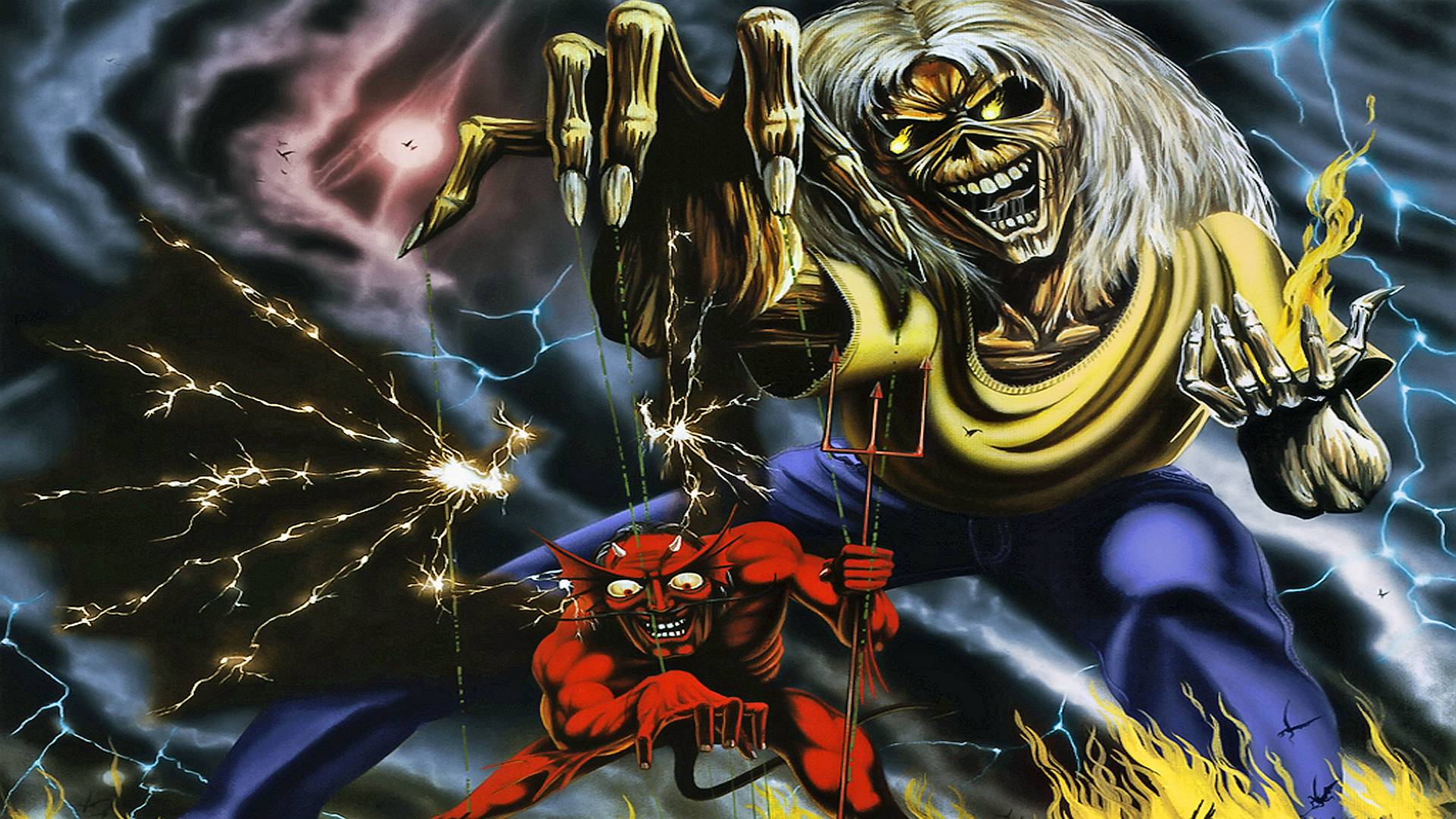 Iron Maiden desktop wallpaper in HD Heavy Metal band