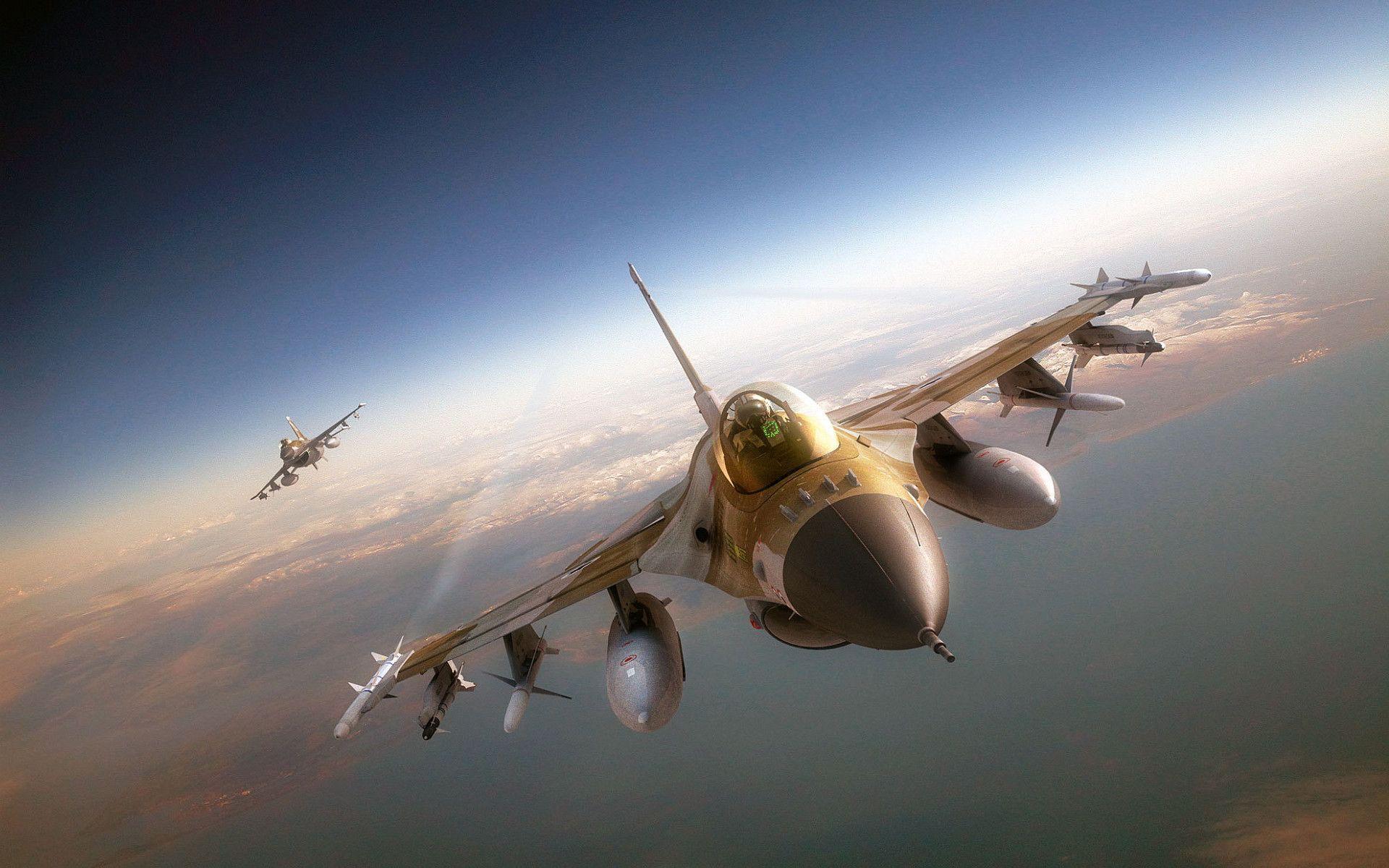 F16 tandem Wallpaper