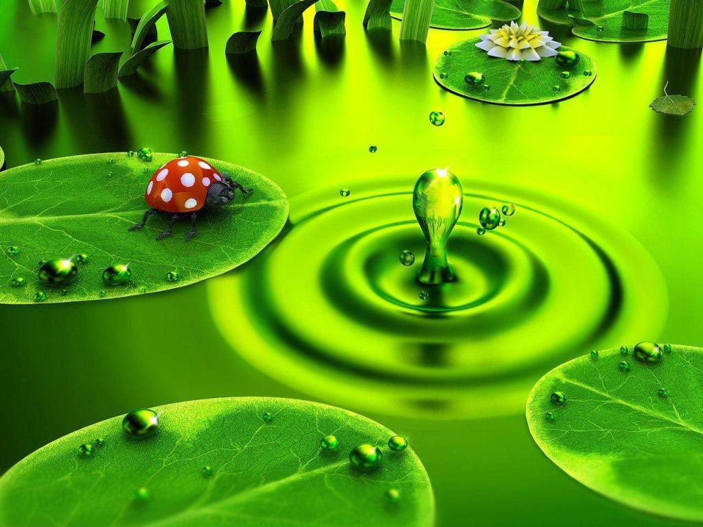 3D Green Wallpaper for PC. Download HD Wallpaper. Wide Wallpaper HD