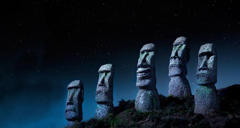 Related Picture Easter Island Moai Statues Chile Wallpaper