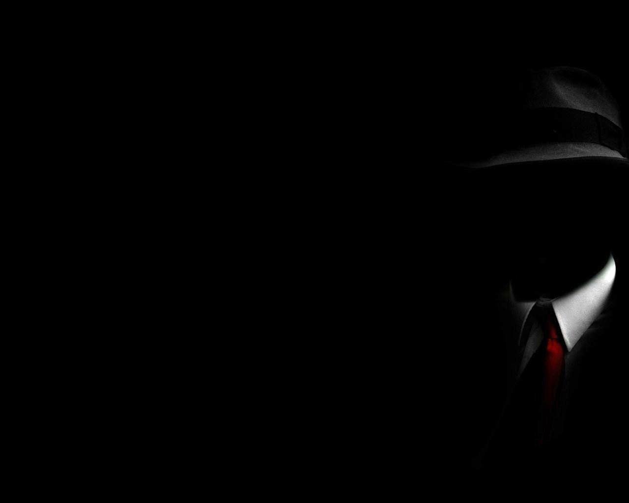 Download Black Anon Wallpaper 1280x1024