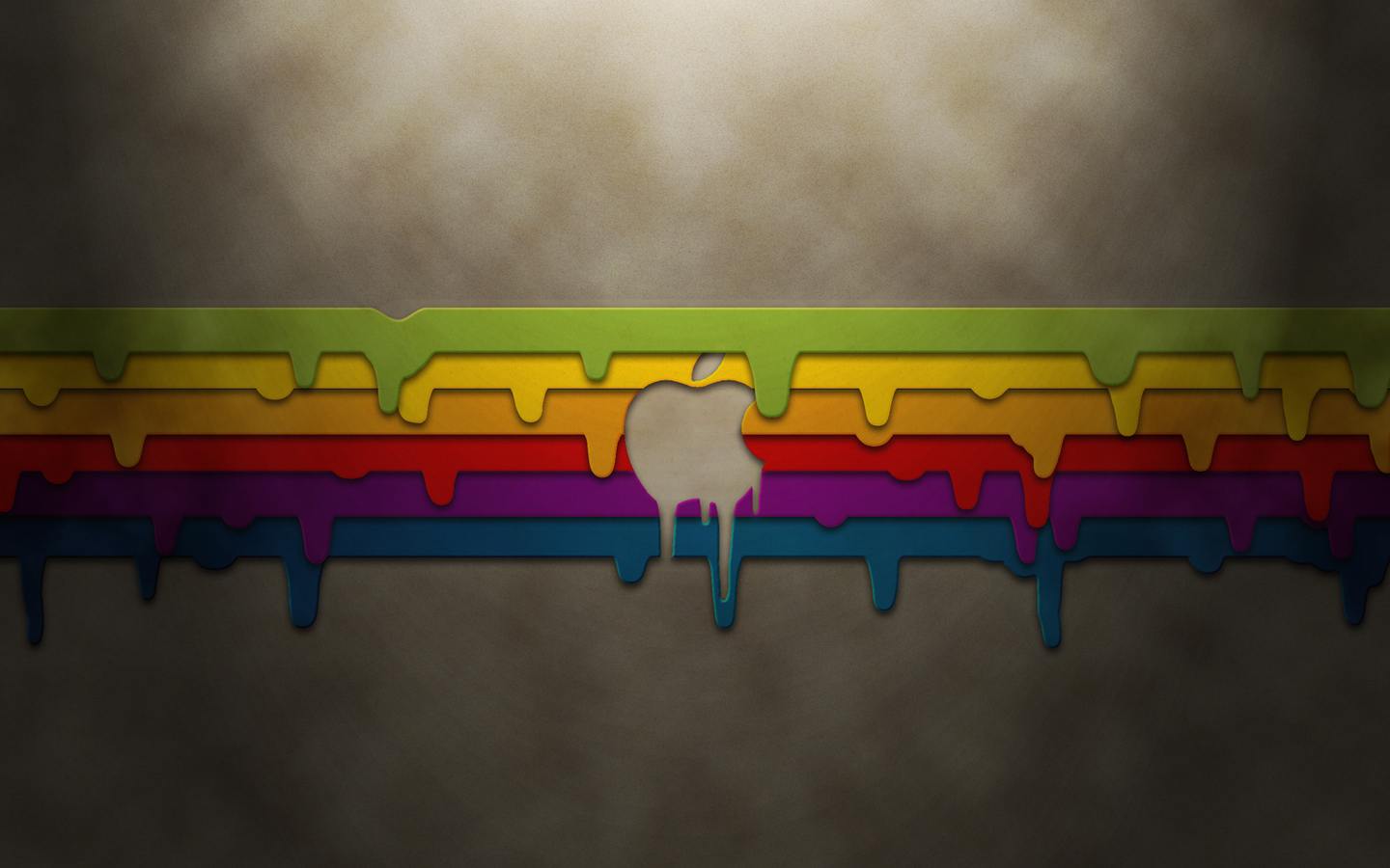 Melting Apple Colors Desktop Wallpaper Picture Background