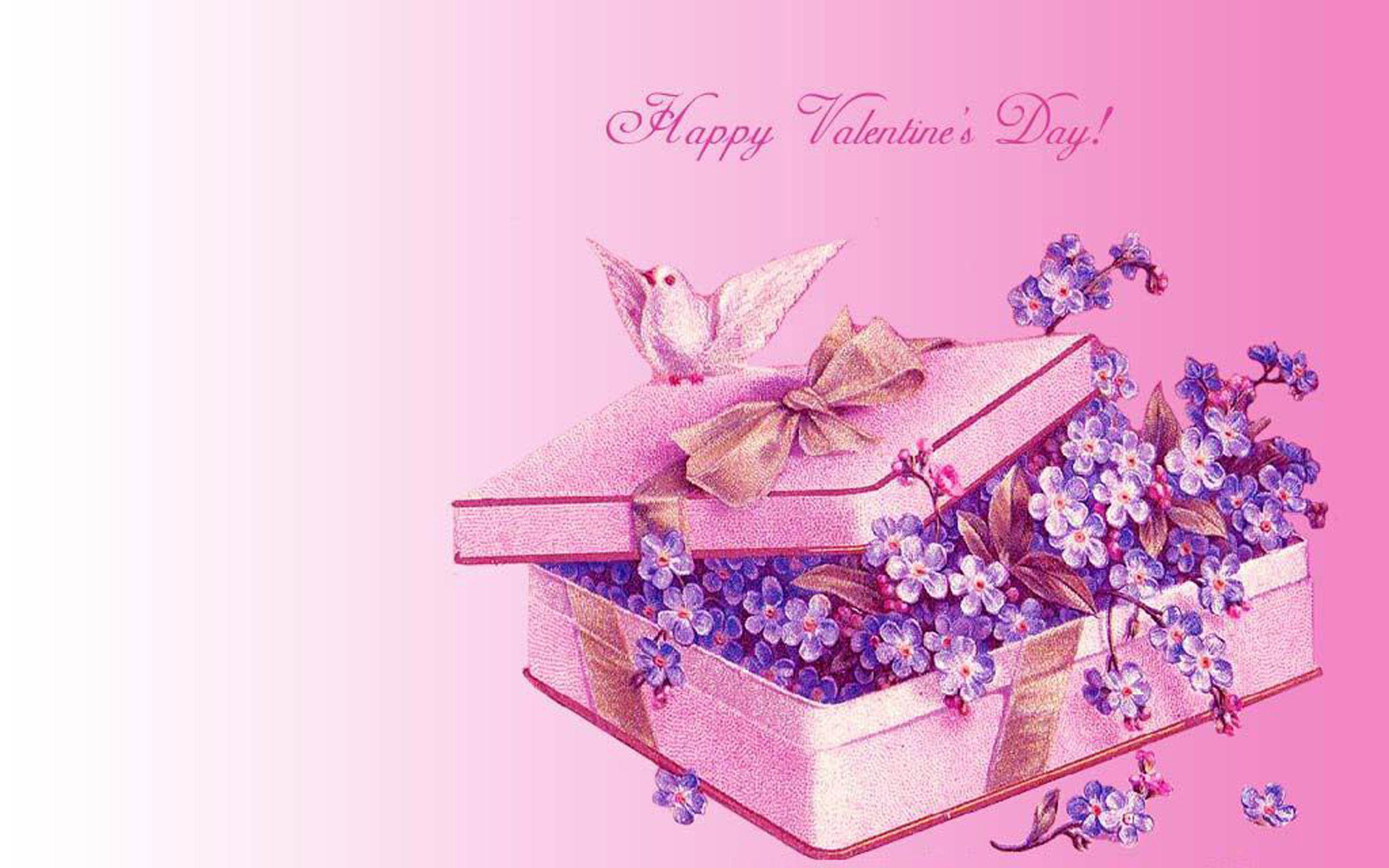 Gift Valentine Day Flower Wallpaper HD Skilal, Skilal.Com