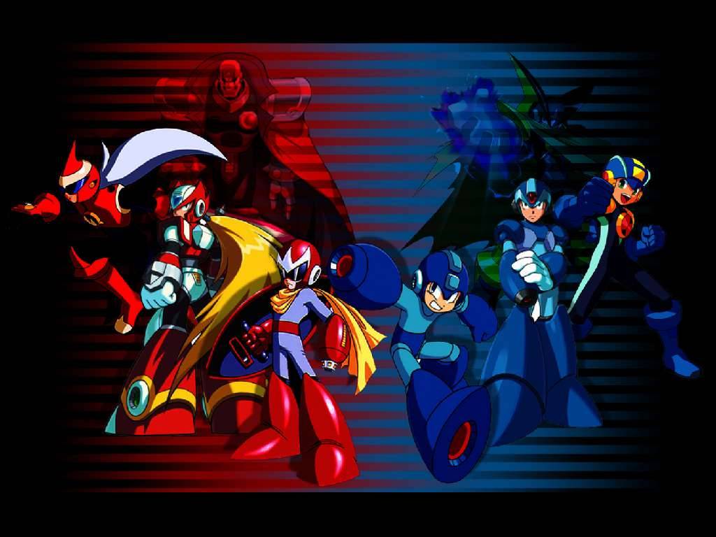 Mega Man and Proto Man Man Wallpaper