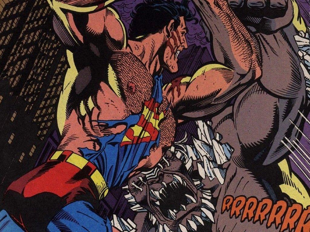 My Free Wallpaper Wallpaper, Superman vs Doomsday