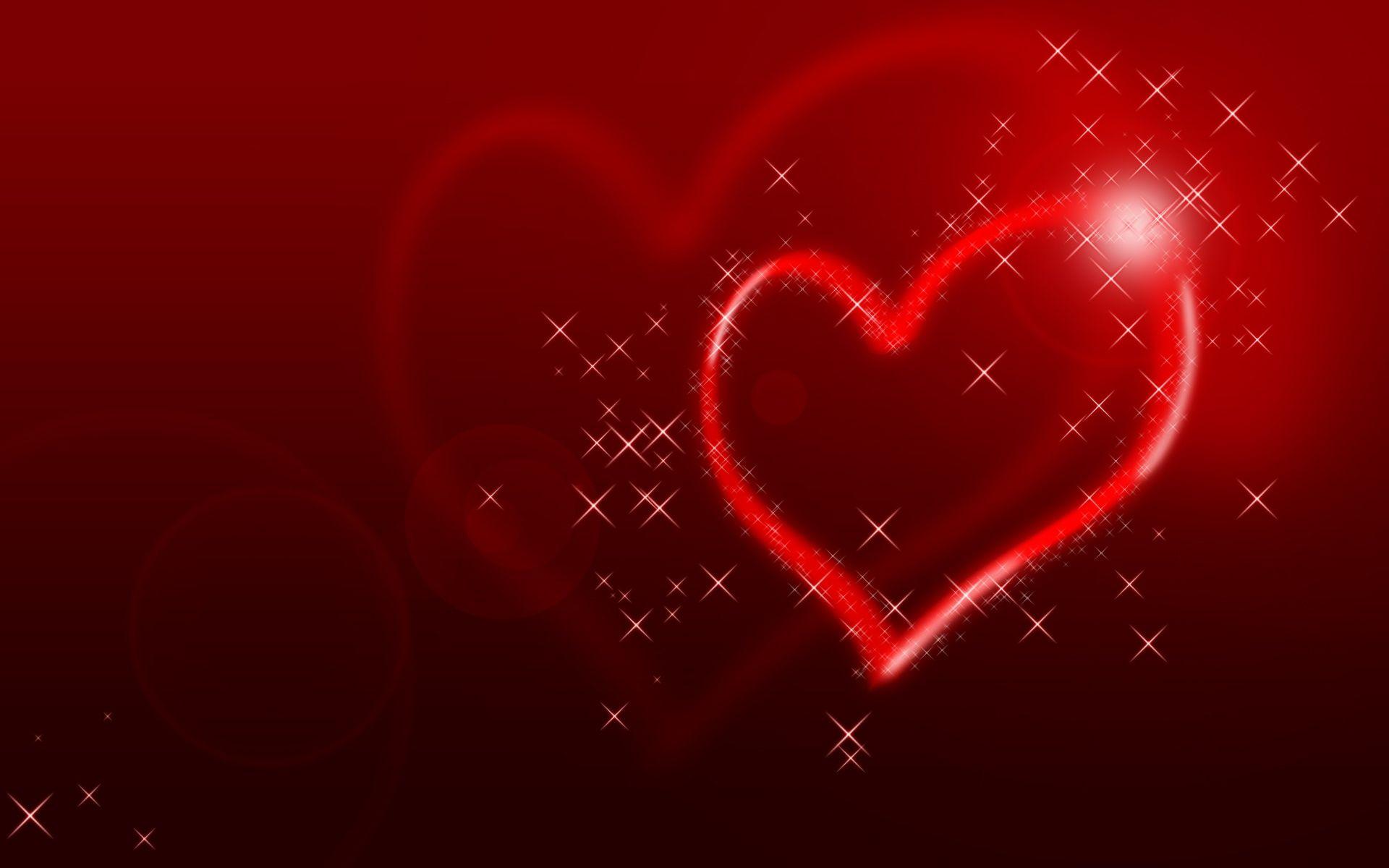 Wallpaper For > Red Hearts Wallpaper Background