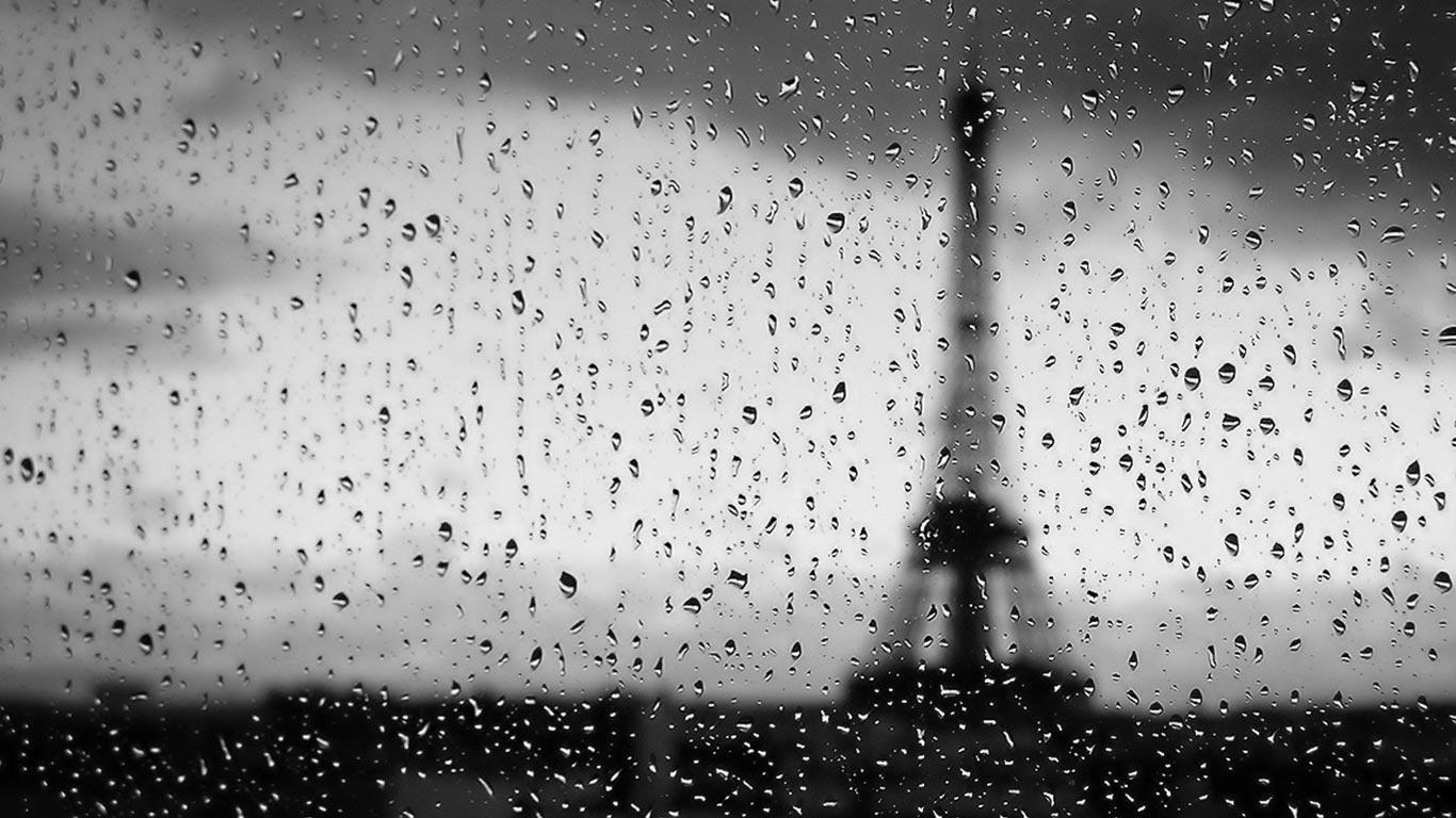 Desktop Wallpaper · Gallery · HD Notebook · Paris rain 1366x768
