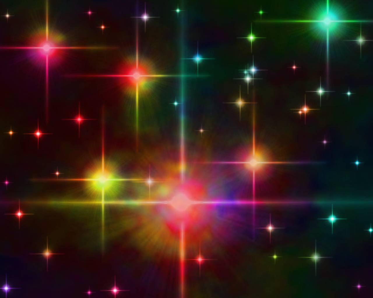 Free Bright Colored Starscape Background. Twitter Background