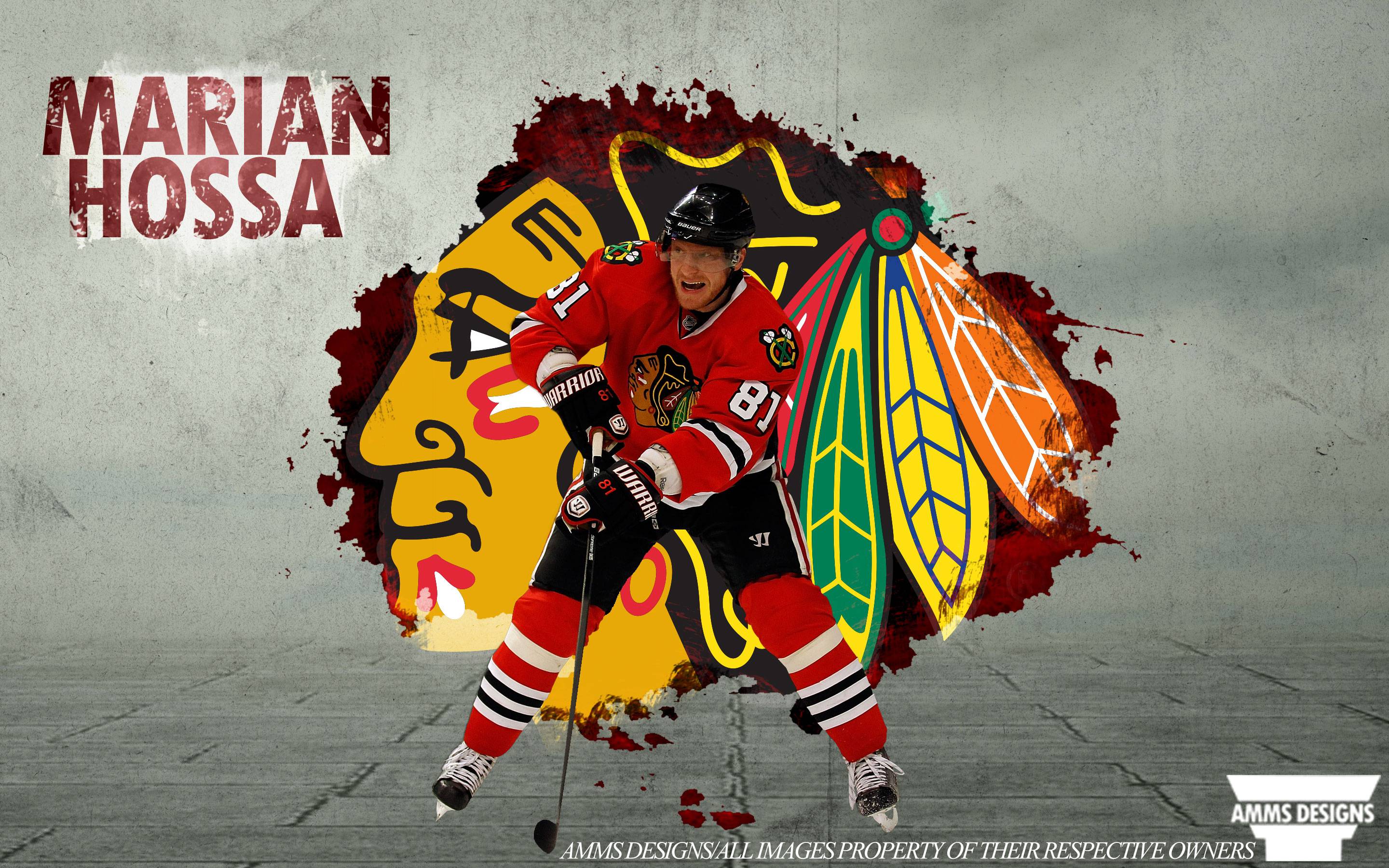 NHL Wallpaper Hossa Chicago Blackhawks 2014 wallpaper