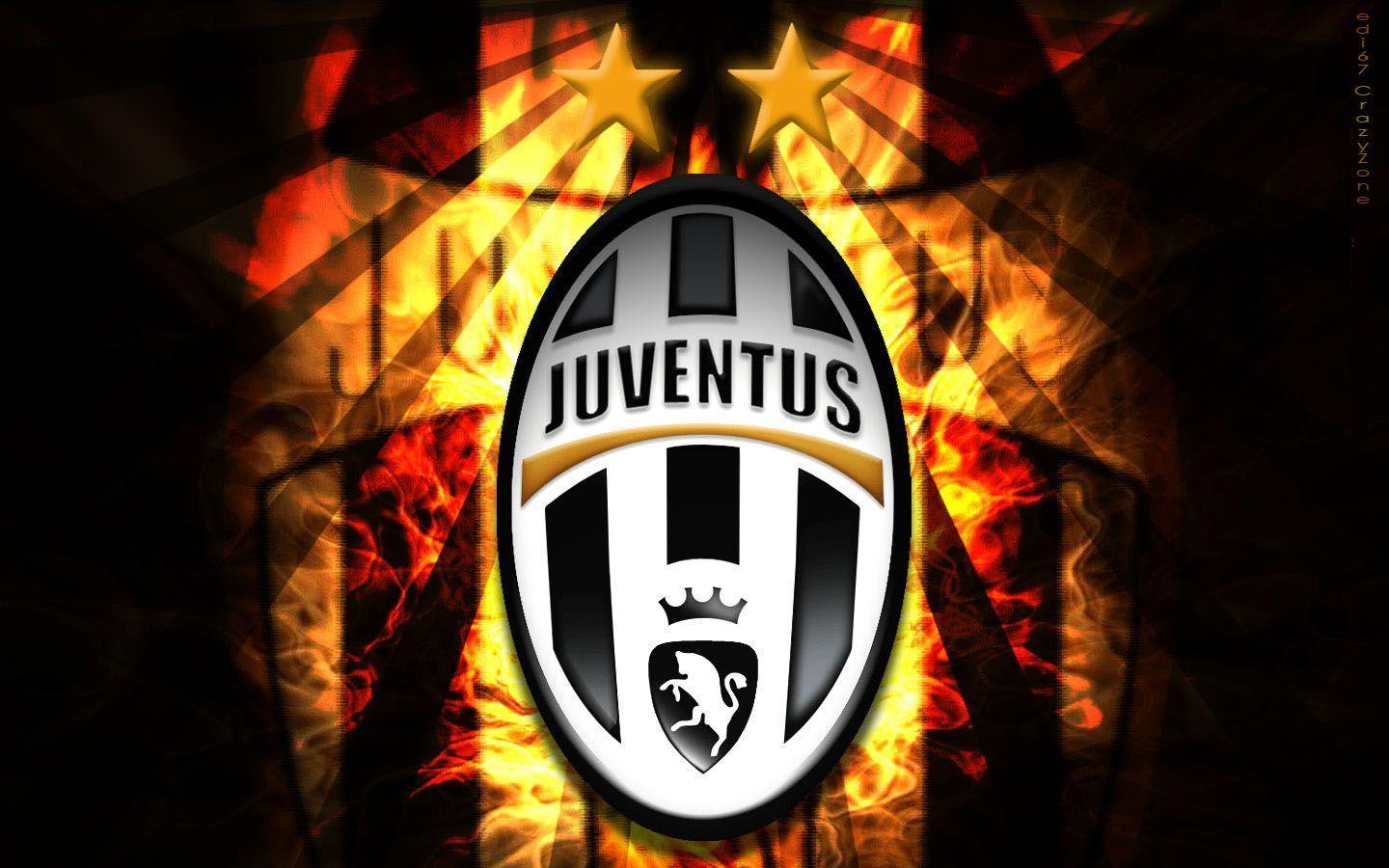 Juventus Wallpaper Fire Logo Wallpaper. Cool Walldiskpaper.com