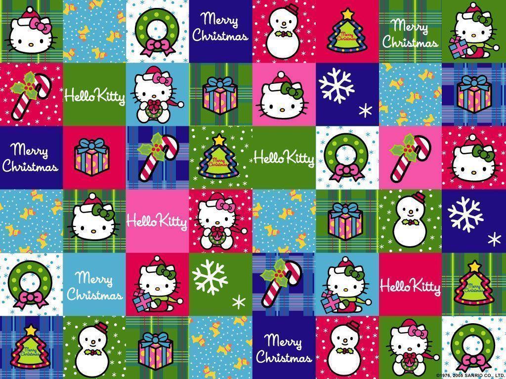 Hello Kitty Christmas gift wrap! =