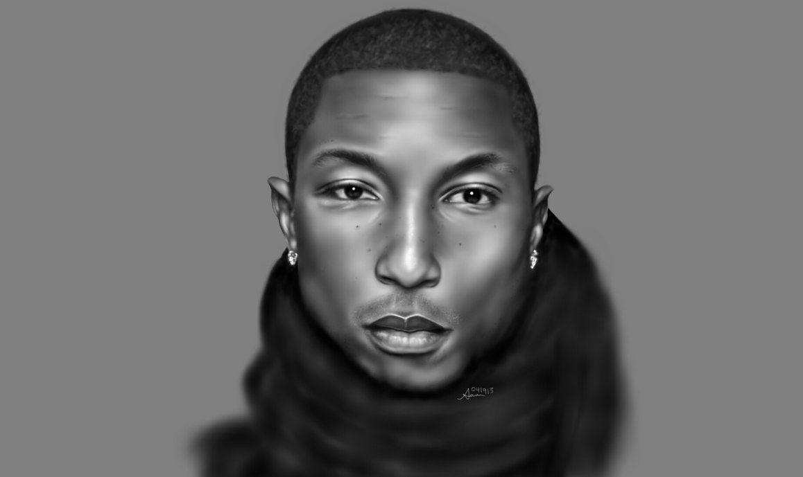 Pharrell Williams by laziee2ann. Free Download Wallpaper