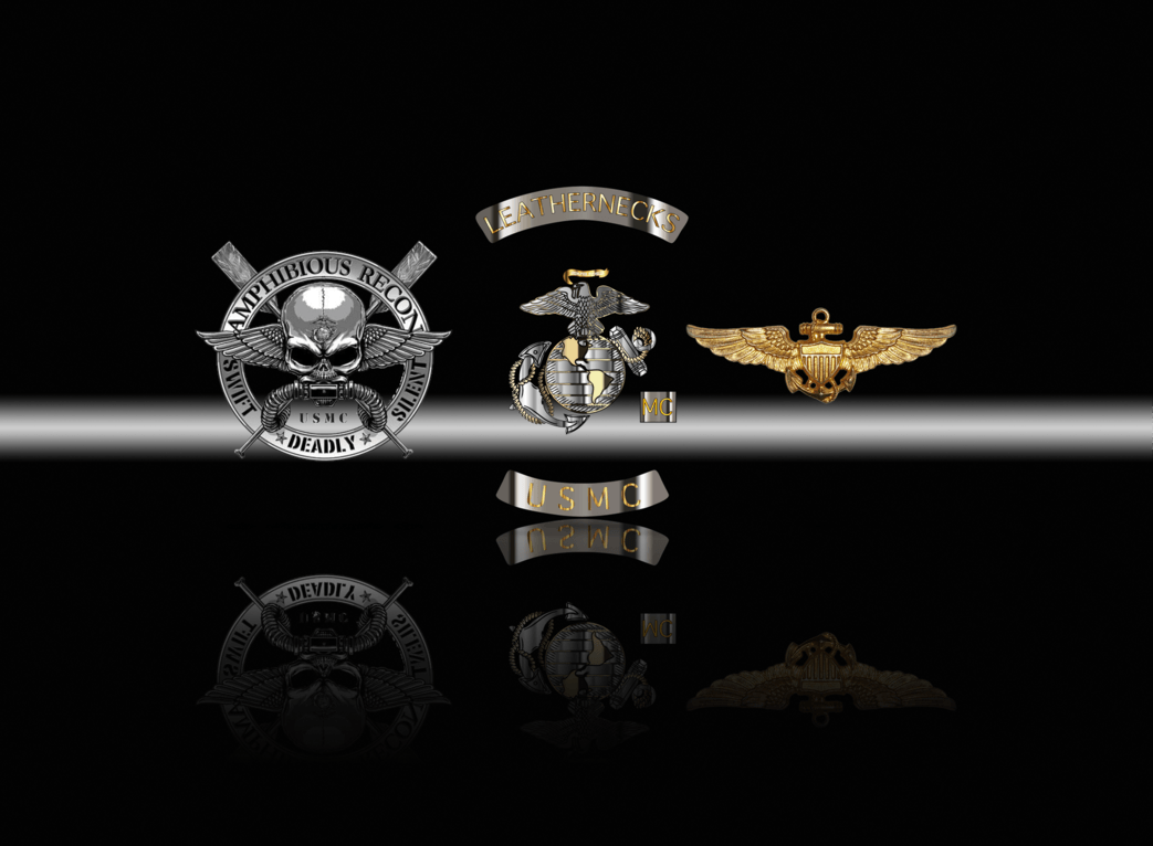 Image For > Marine Force Recon Logo Wallpapers
