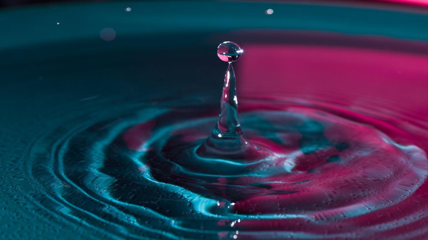 Download Awesome Water Drop Wallpaper 26134 1366x768 px High