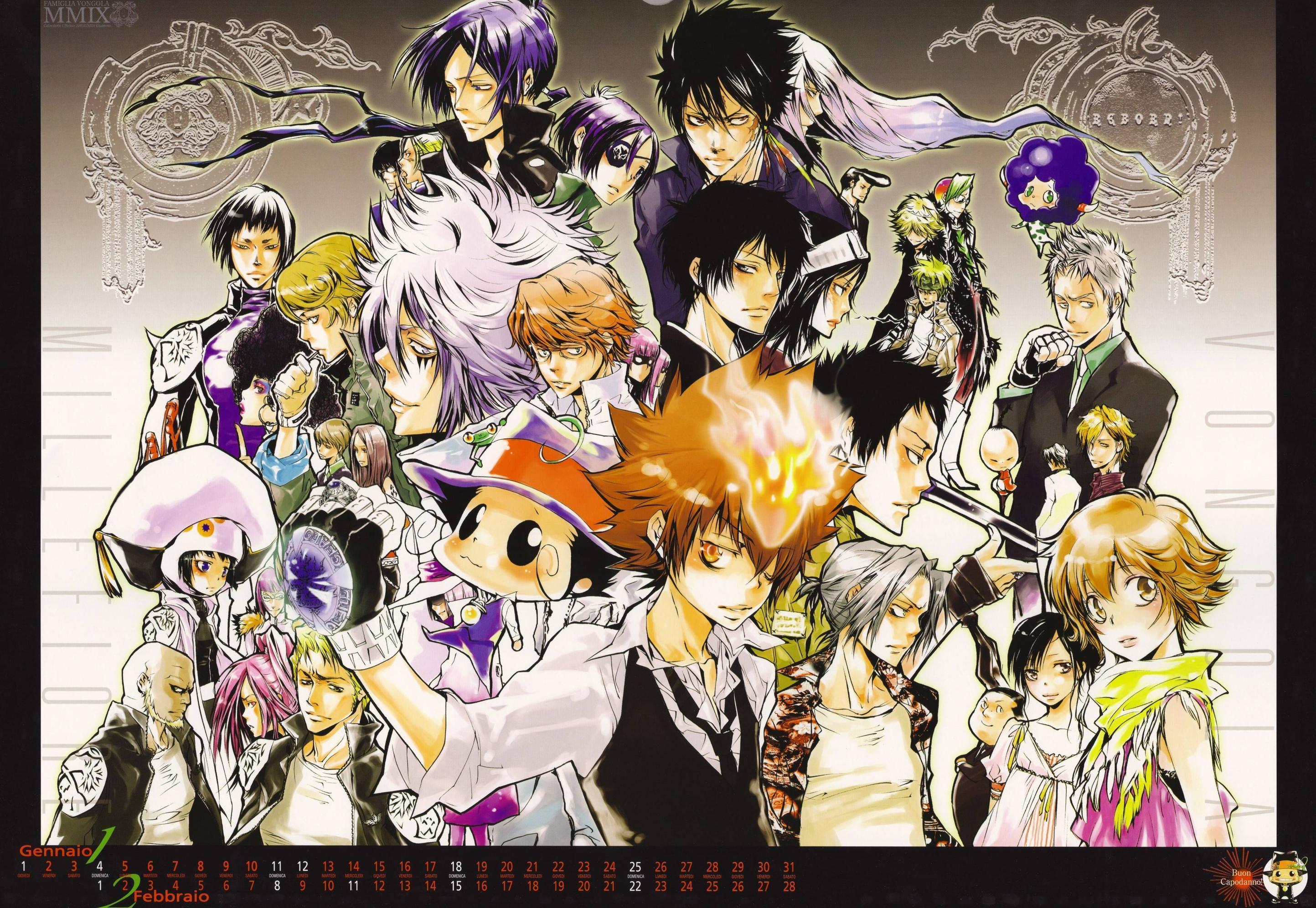 Katekyo Hitman Reborn Future Characters Wallpaper