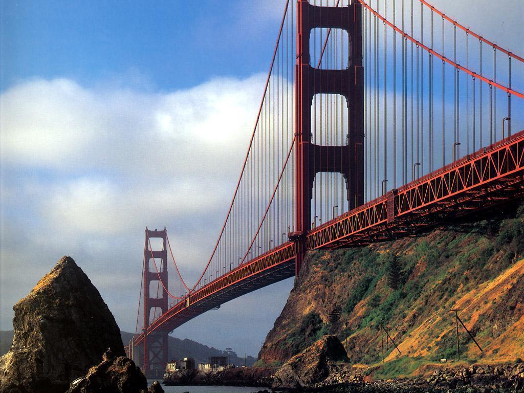 San Francisco Golden gate bridge free desktop background
