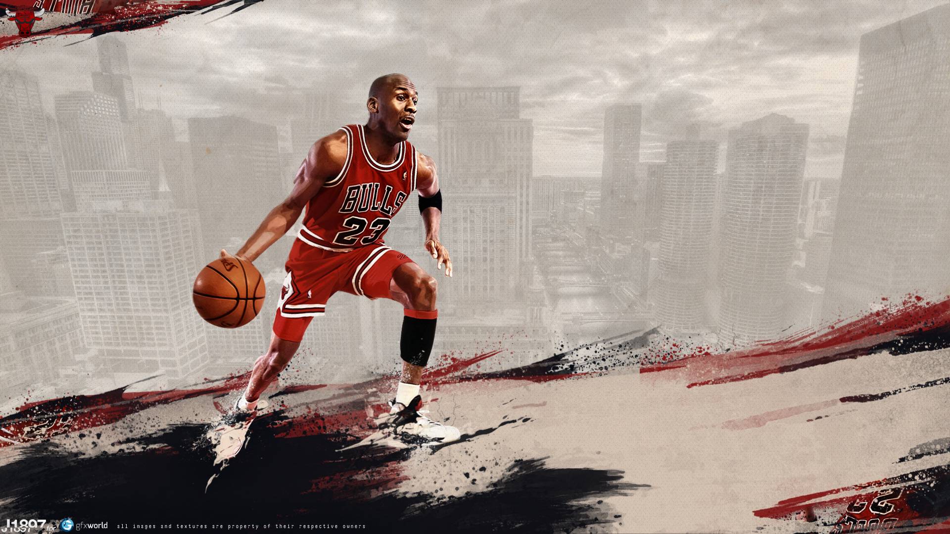 Sport Basketball HD Jordan Michael Background Wallpaper