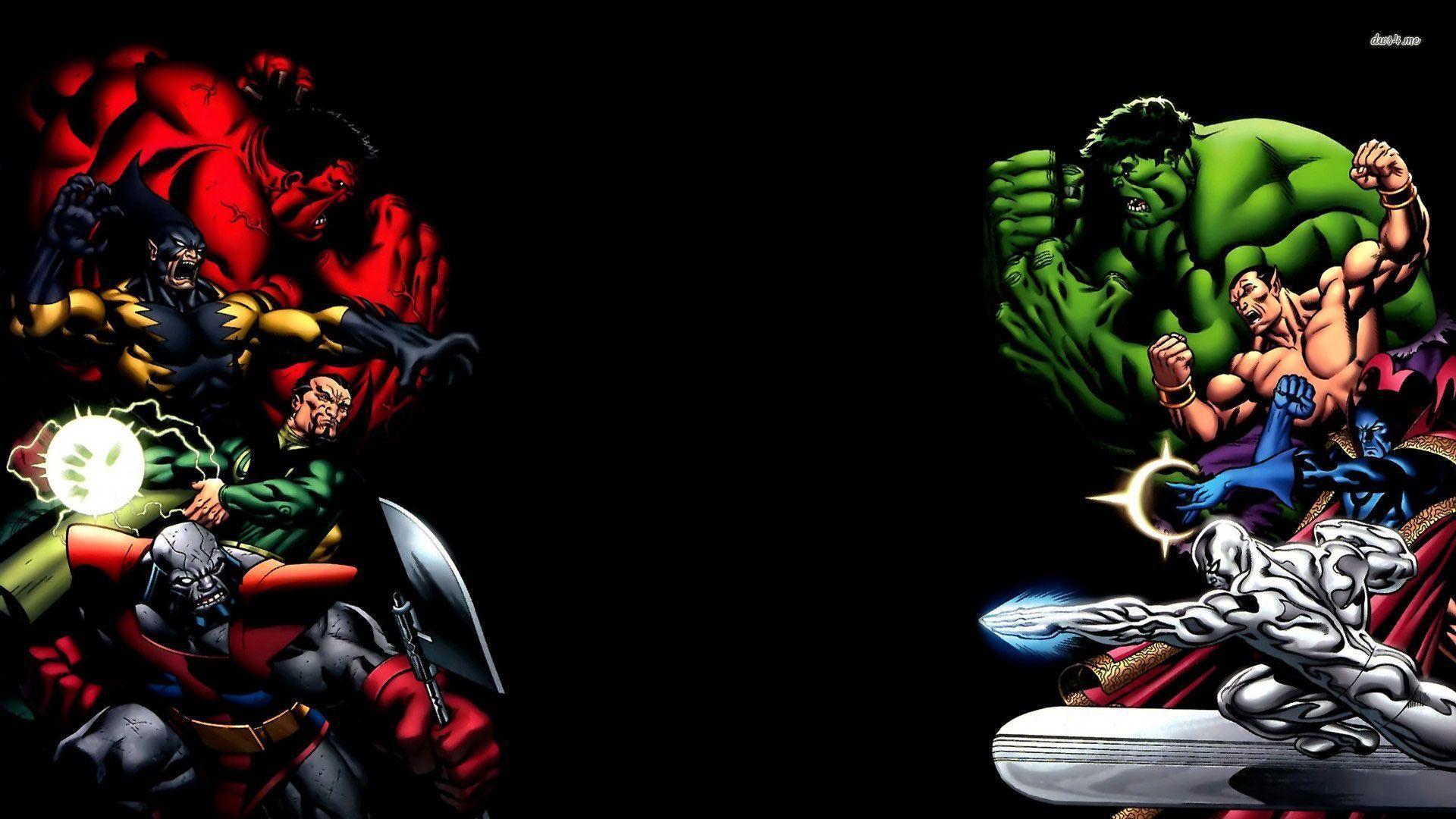 Villains vs superheroes wallpaper wallpaper - #
