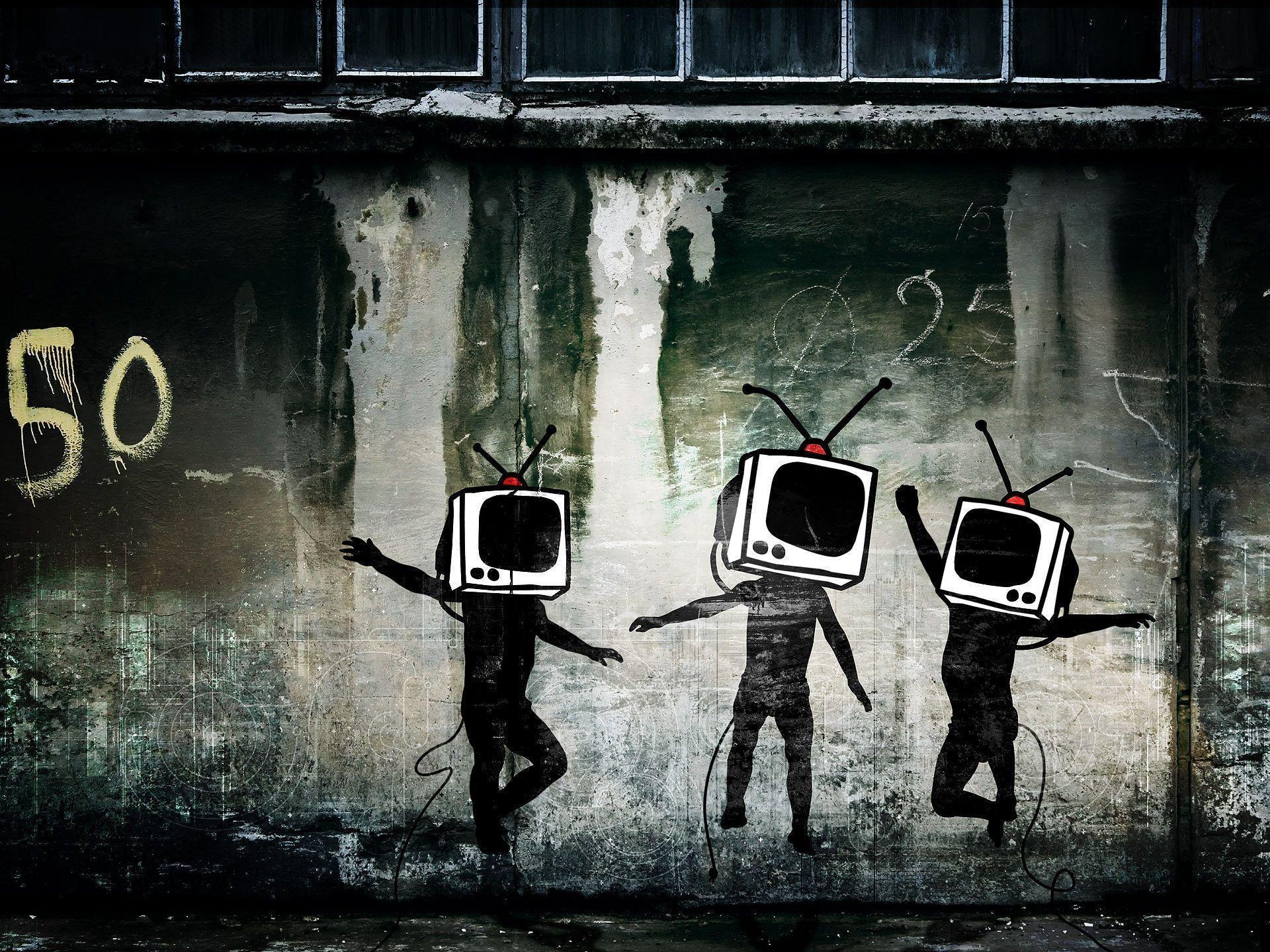 banksy background