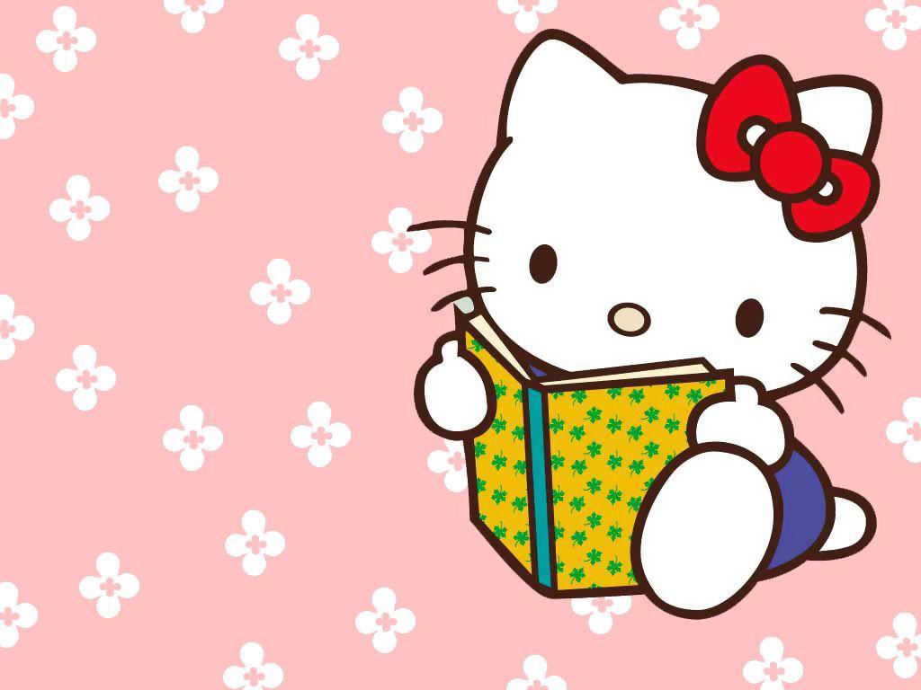 Обои hello kitty на пк