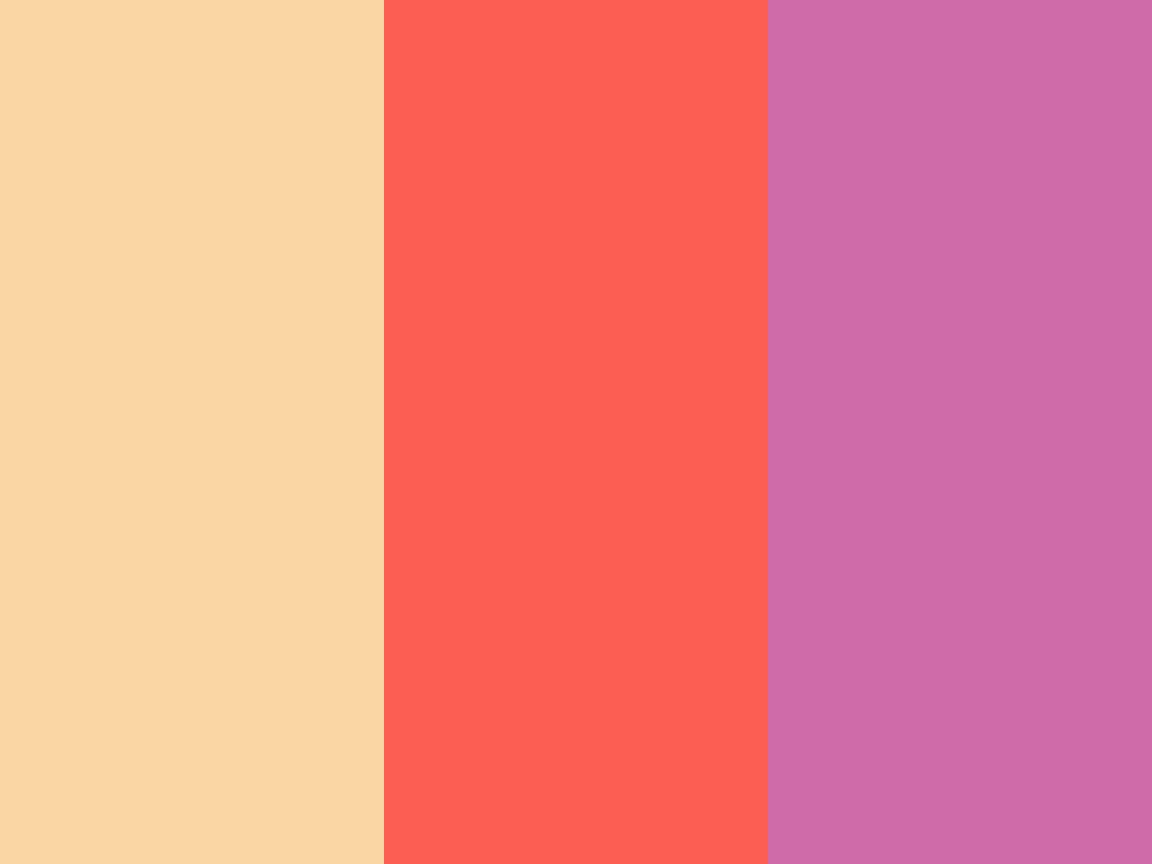 Sunset, Sunset Orange and Super Pink Three Color Background