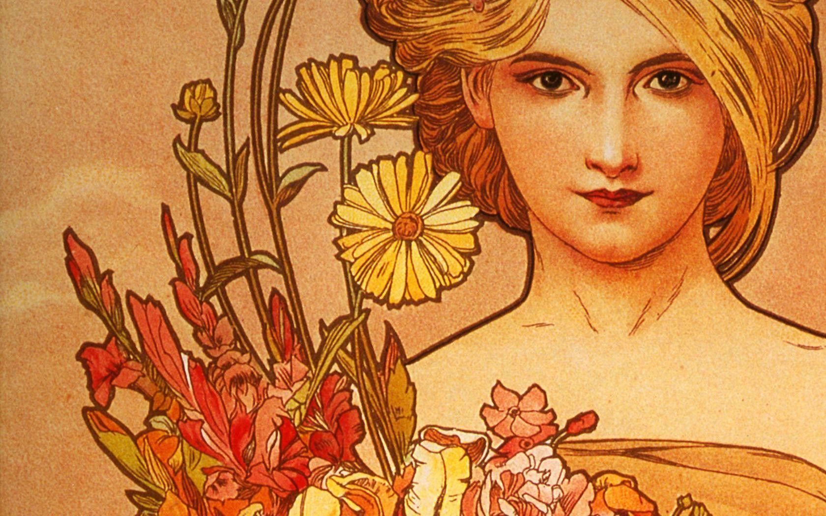 Mucha Wallpapers Wallpaper Cave