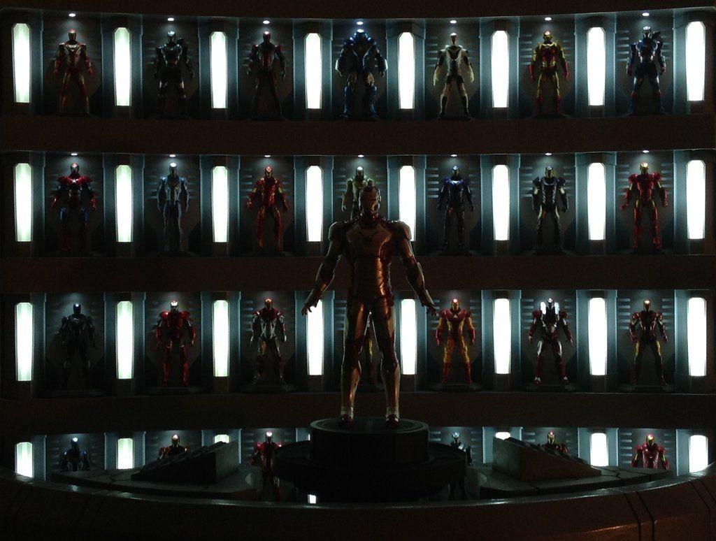 More Like Iron Man 3 Hall of Armor Display 4