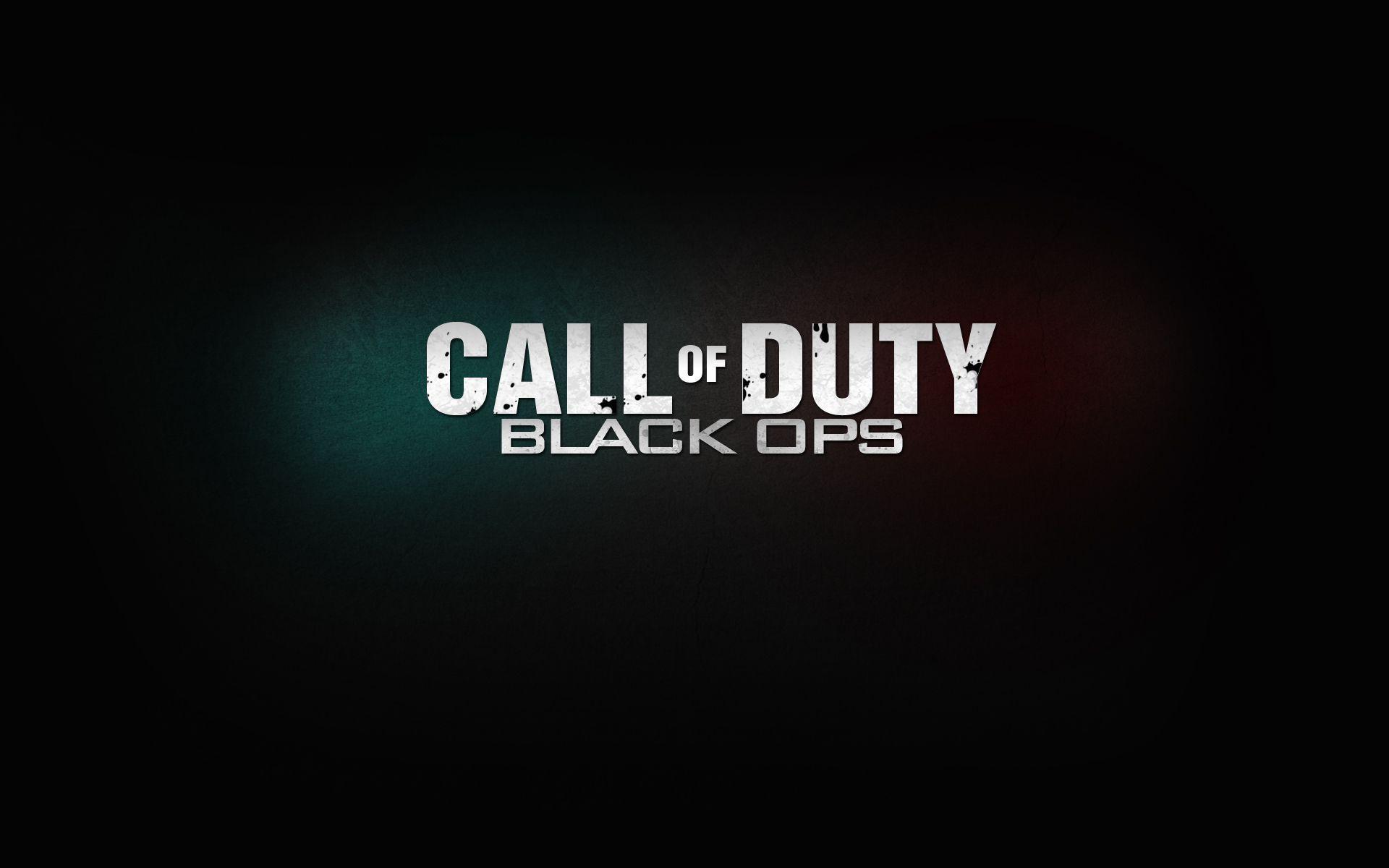 Call Of Duty: Black Ops Logo (4711) Game Wallpaper HD