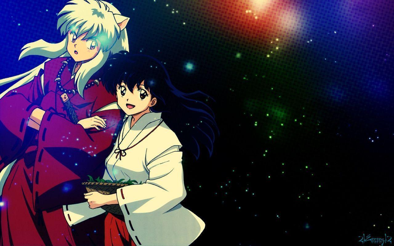 inuyasha & kagome& kagome & ranma and akane Wallpaper