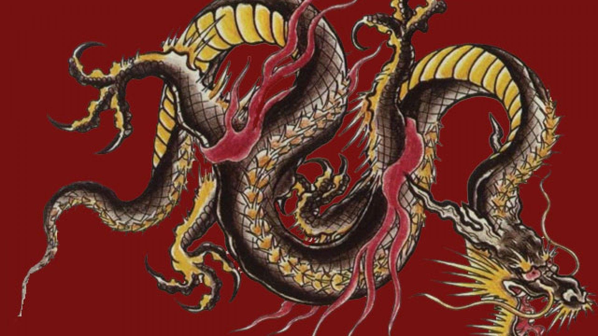 Wallpaper For > Chinese Dragon Wallpaper