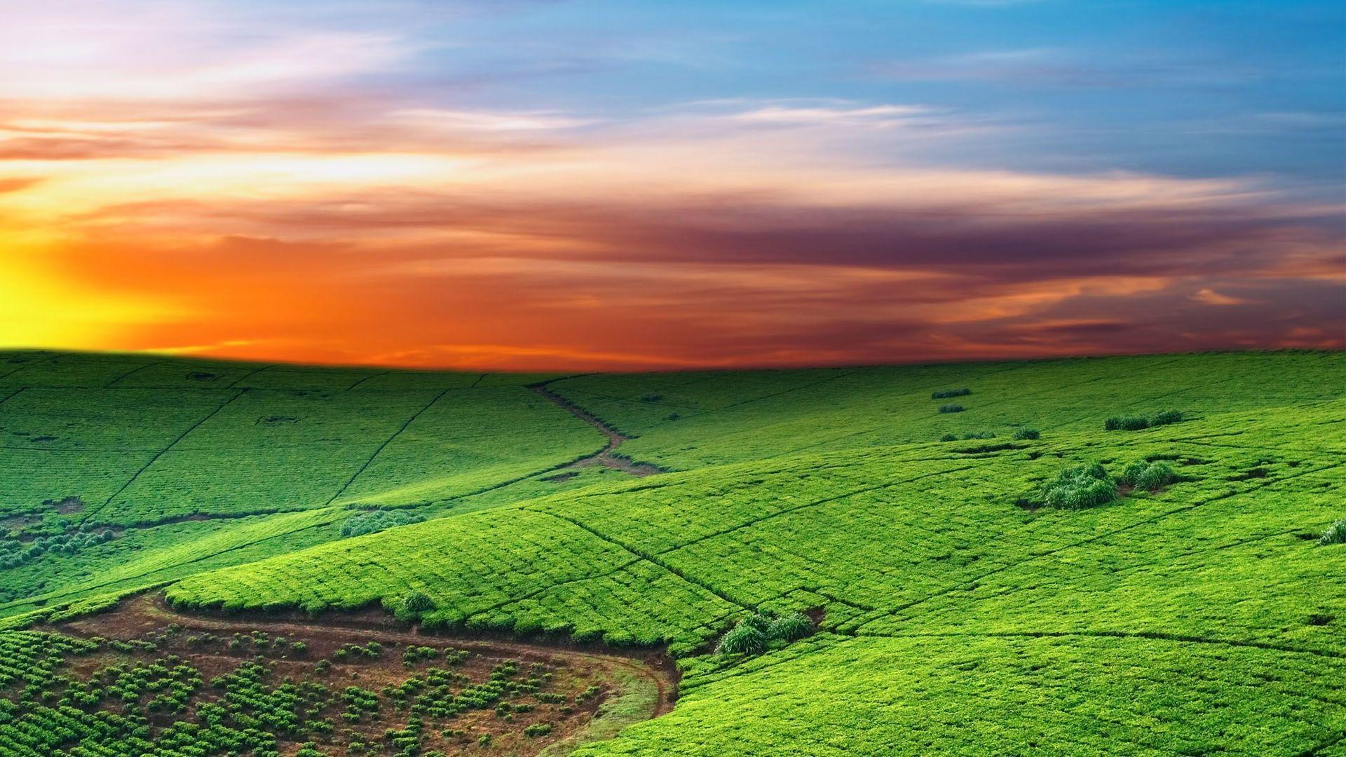 Free HQ Red Sky In The Morning 1920x1080 Wallpaper HQ