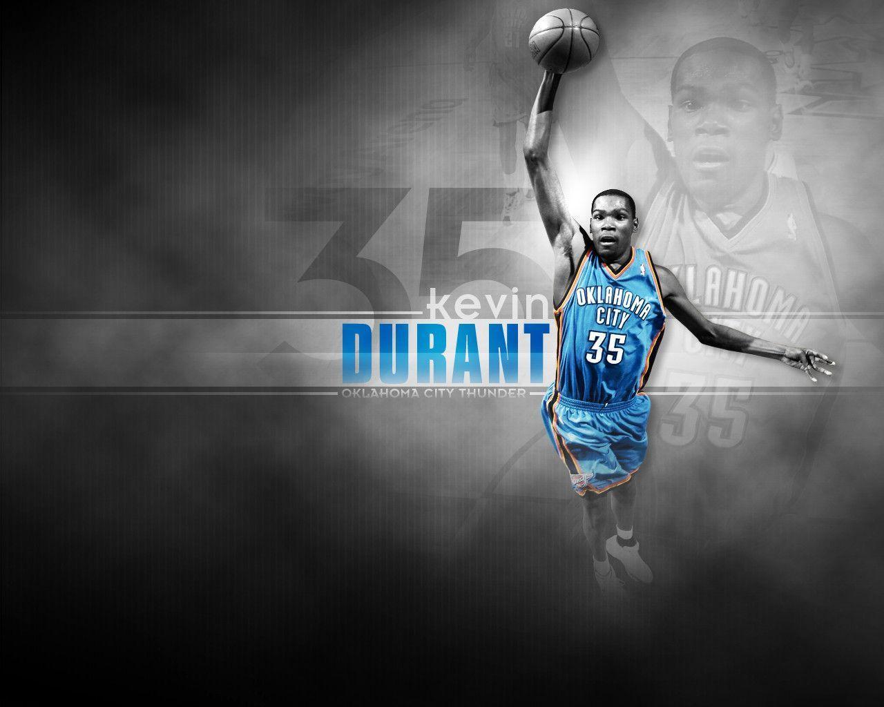 QQ Wallpaper: Oklahoma City Thunder NBA Superstar Kevin Durant