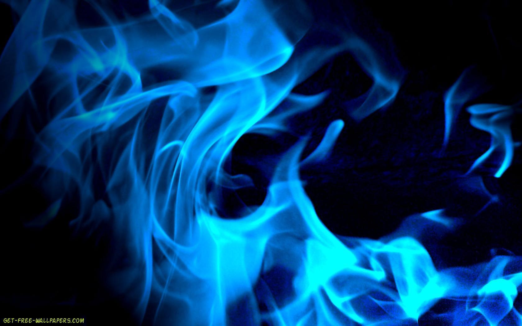 Wallpaper For > Blue Fire Flames White Background
