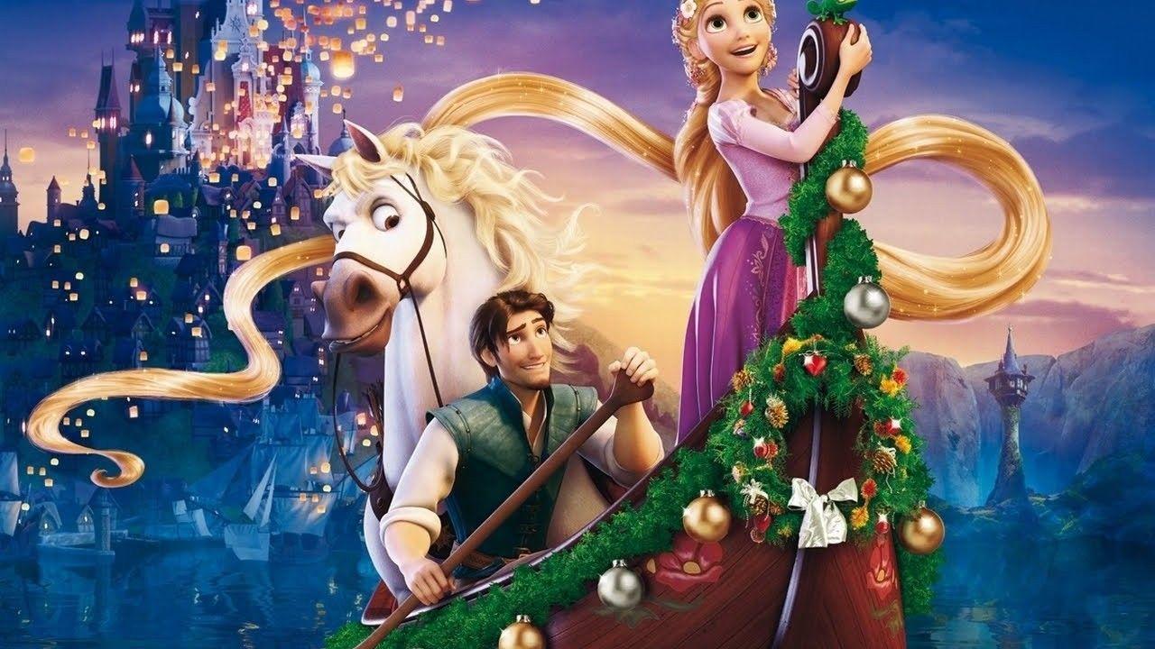 Download Tangled Rapunzel With Flynn Wallpaper | Wallpapers.com