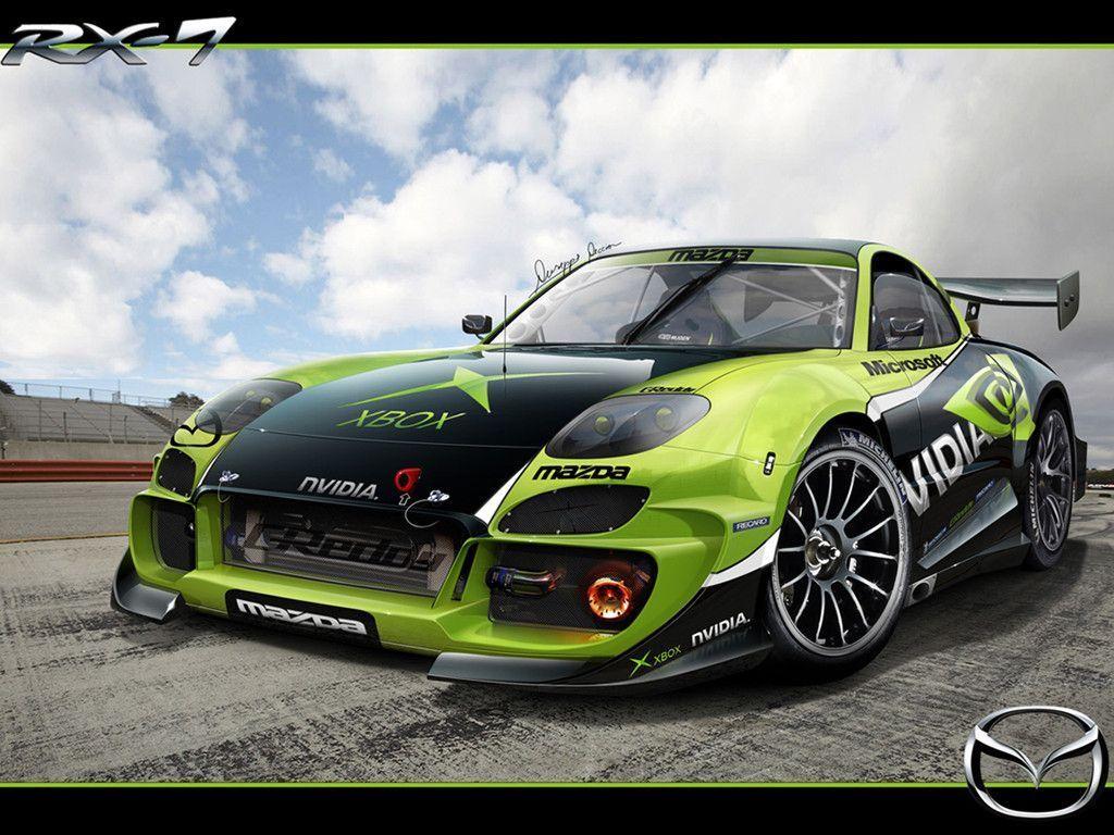 Hd Mazda Rx7 Race Car Wallpaper