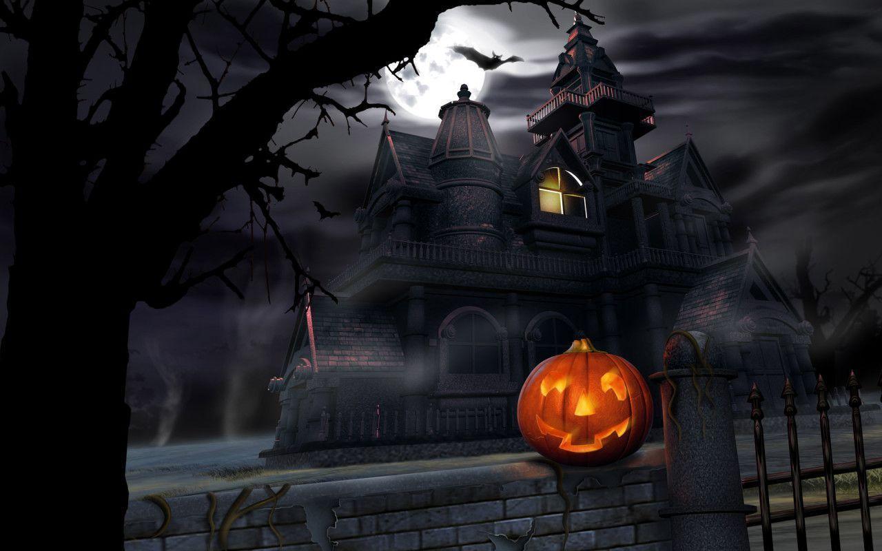 Animated Halloween Desktop Wallpaper Wallpaper Inn