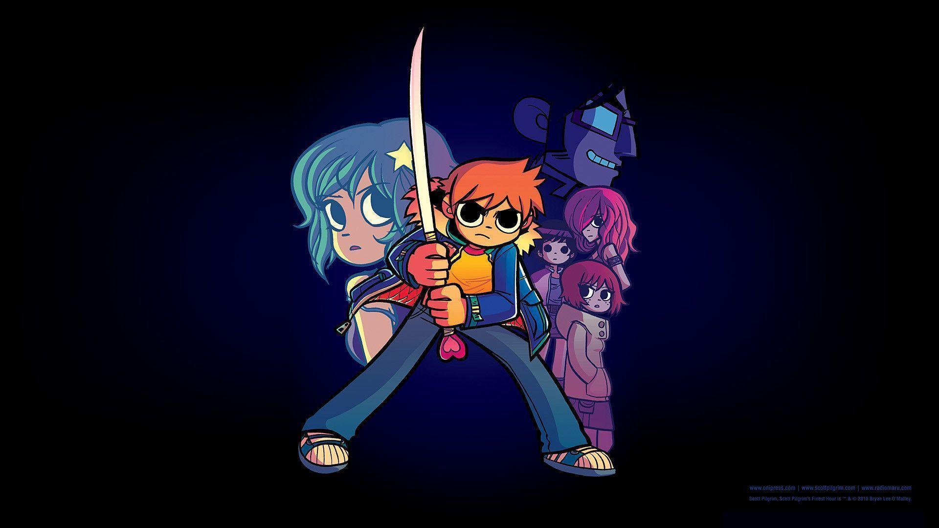 Scott Pilgrim Animated Wallpaper: HD Desktop Background