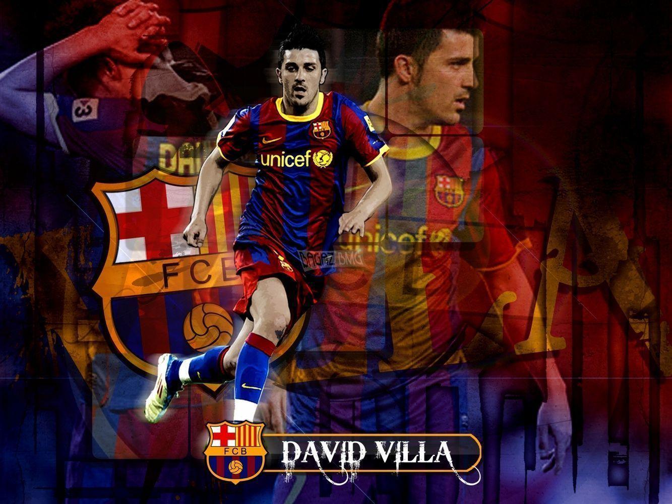 David Villa 2012 07 Wallpaper