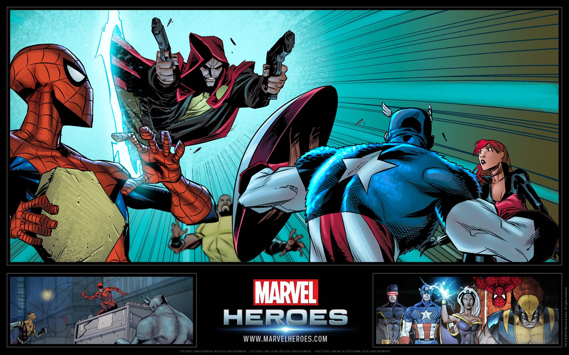 Marvel Heroes Wallpaper 2