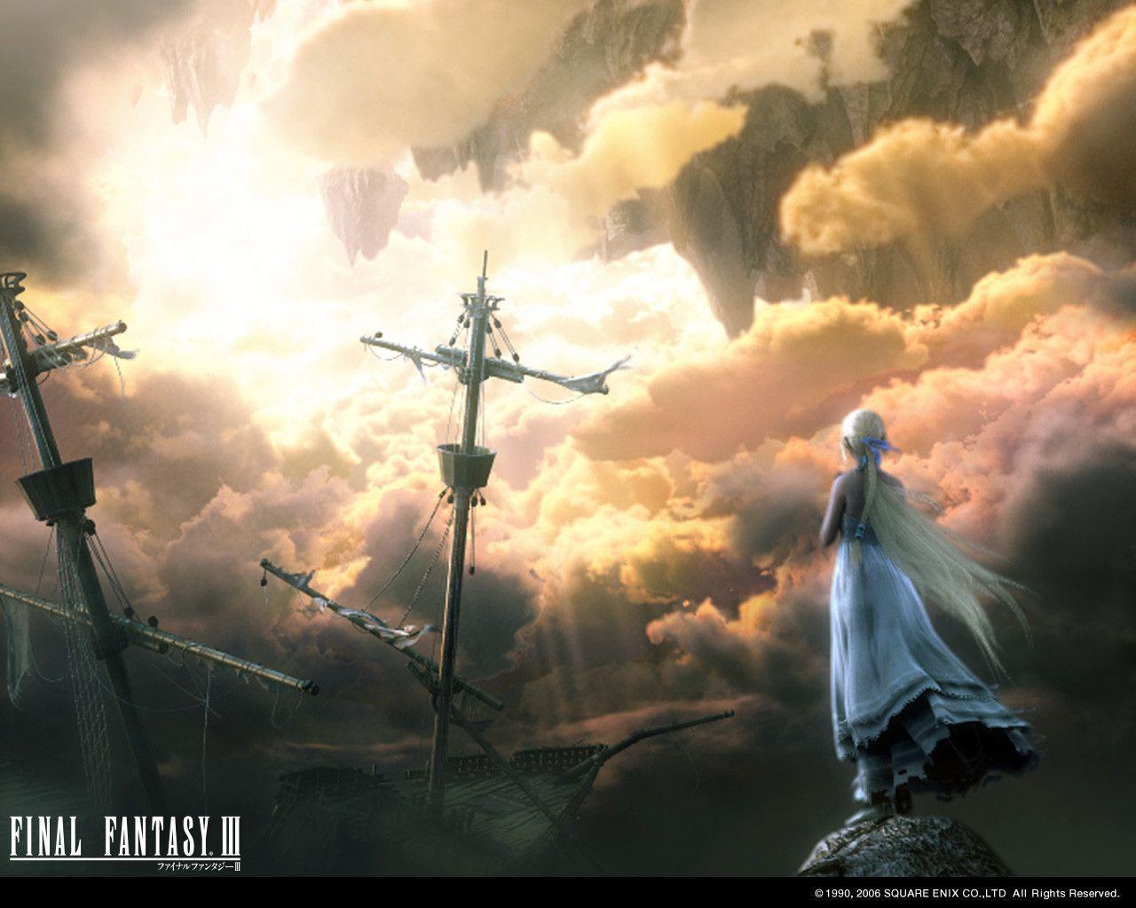 Final Fantasy III Wallpaper Final Fantasy Wiki has more